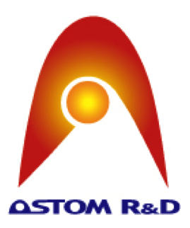 <p>The Astom R&D logo.</p>
