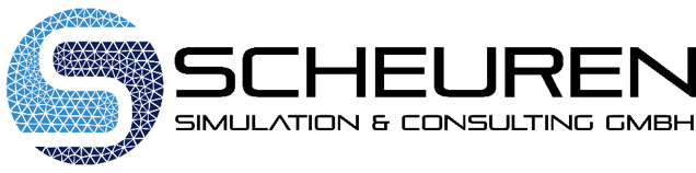 The Scheuren Simulation & Consulting logo.