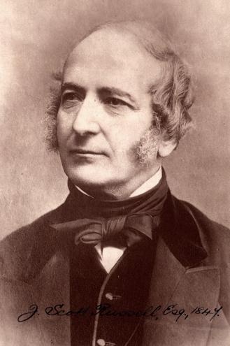 A portrait of John Scott Russell.