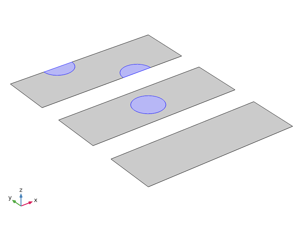 复合层合板的分层区域结构图