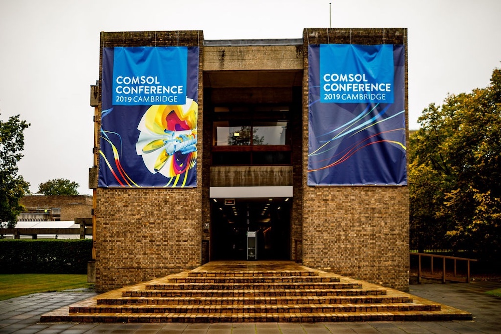 Churchill College served as the venue for the COMSOL Conference 2019 Cambridge.