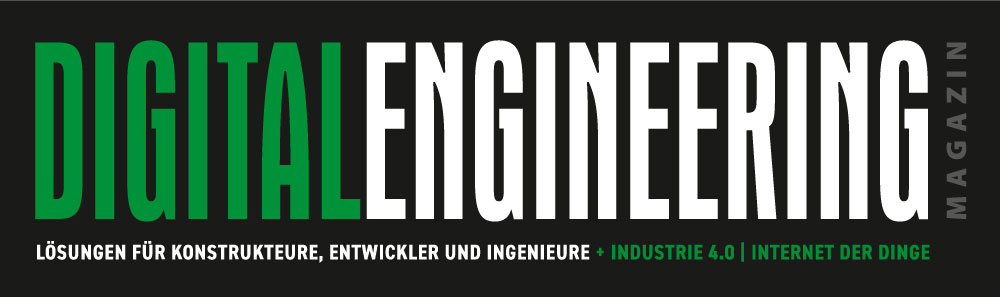 Digital Engineering Magazin logo.