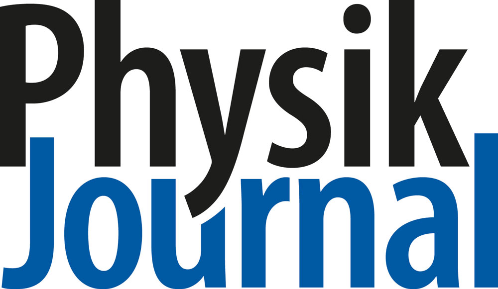 Physik Journal logo.