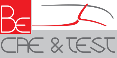 BE CAE & TEST logo.