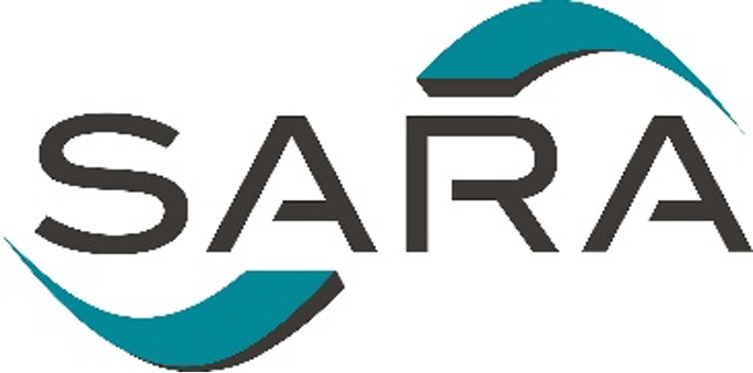 <p>The logo for Scientific Applications & Research Associates (SARA), Inc., a COMSOL Certified Consultant.</p>