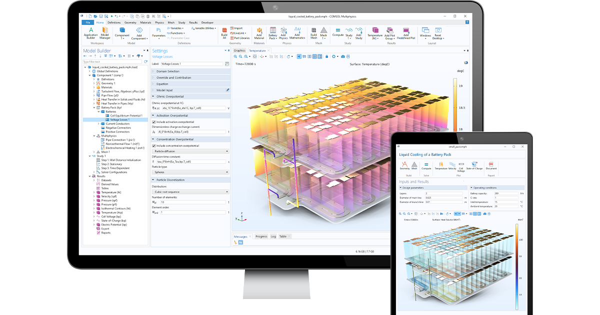 Comsol Software For Multiphysics Simulation 