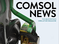 COMSOL 2020年新闻杂志封面。