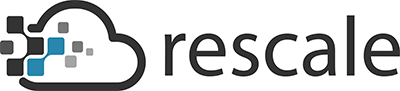 The Rescale logo.