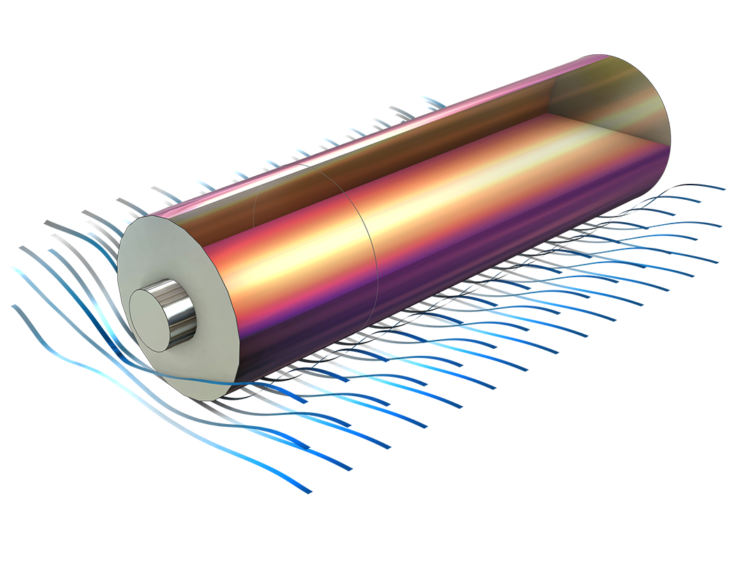Радиатор цилиндрический. Battery picture. Battery materials