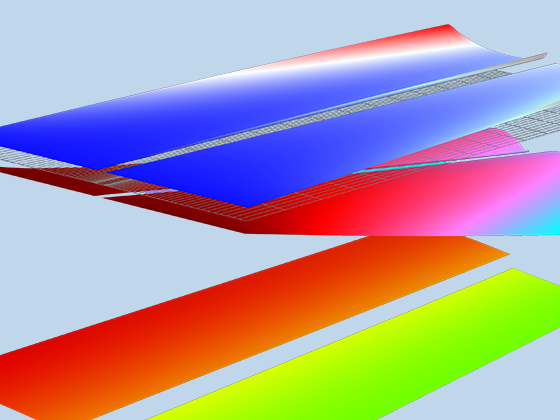 Visualizzazione dettagliata di un modello di batteria a flusso di vanadio a tre diverse concentrazioni.