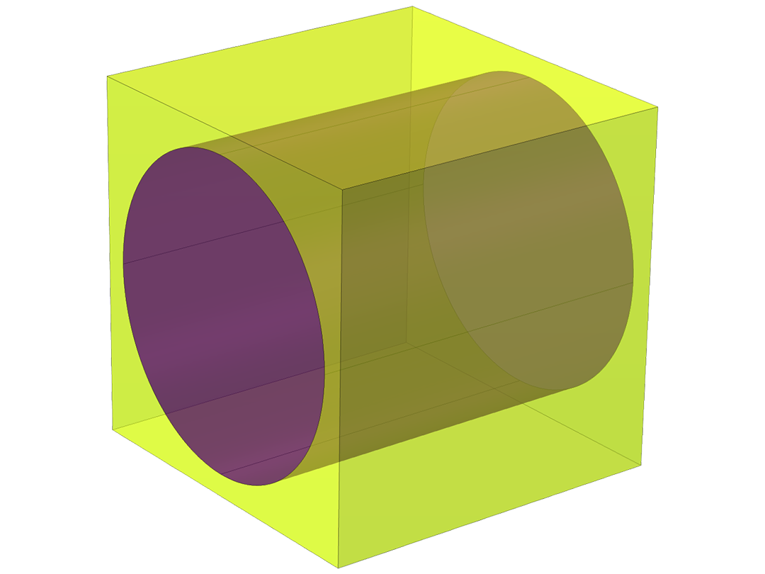 A cylindrical tube of 4 ﻿layers of composite material