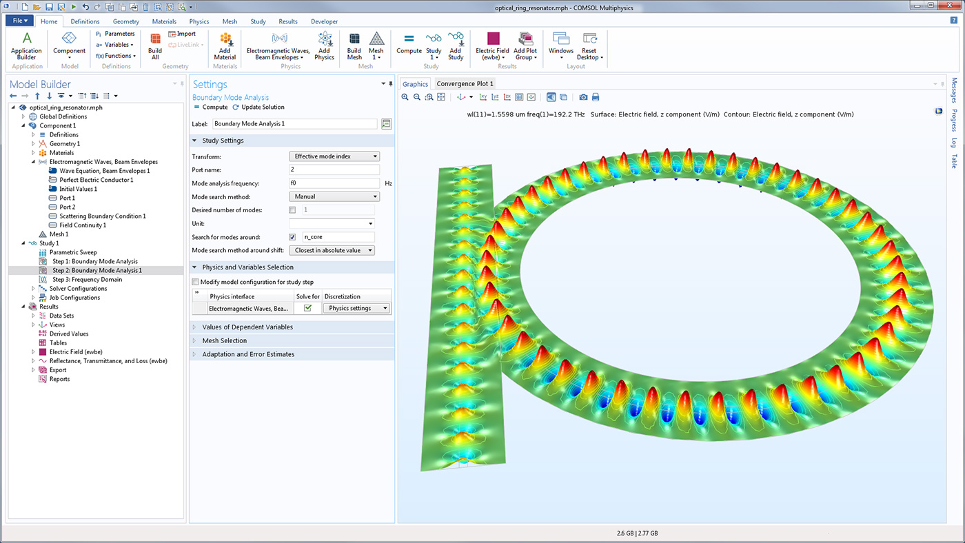 fdtd comsol