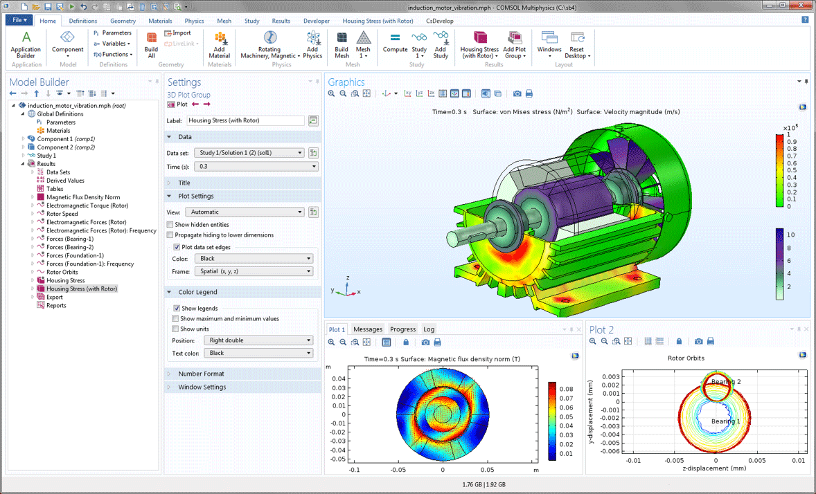 gear analysis comsol 5.3