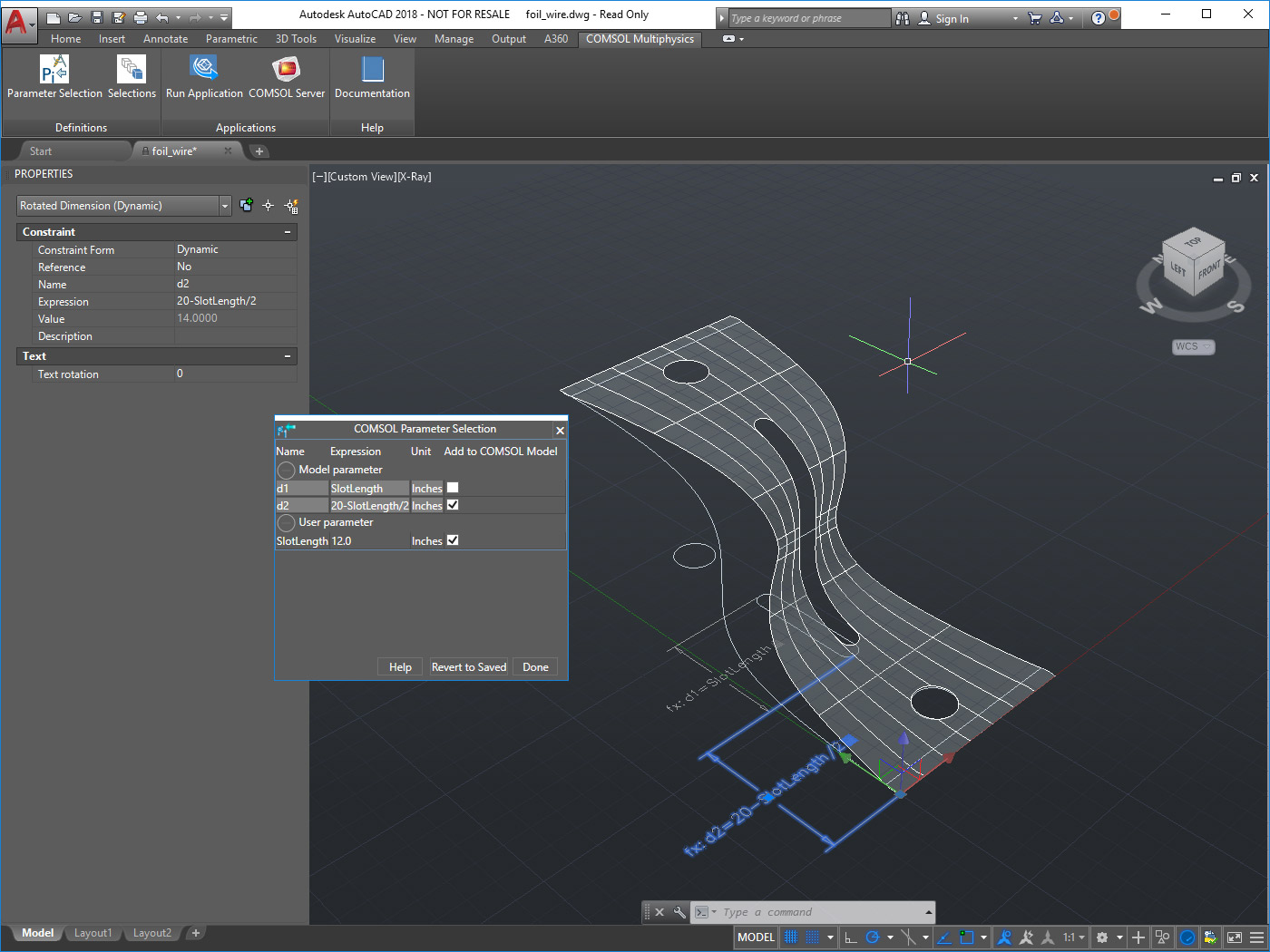 node output file autocad member