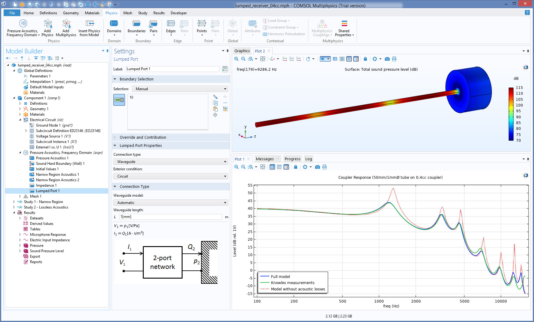 Acoustics Module Updates - COMSOL® 5.6 Release Highlights