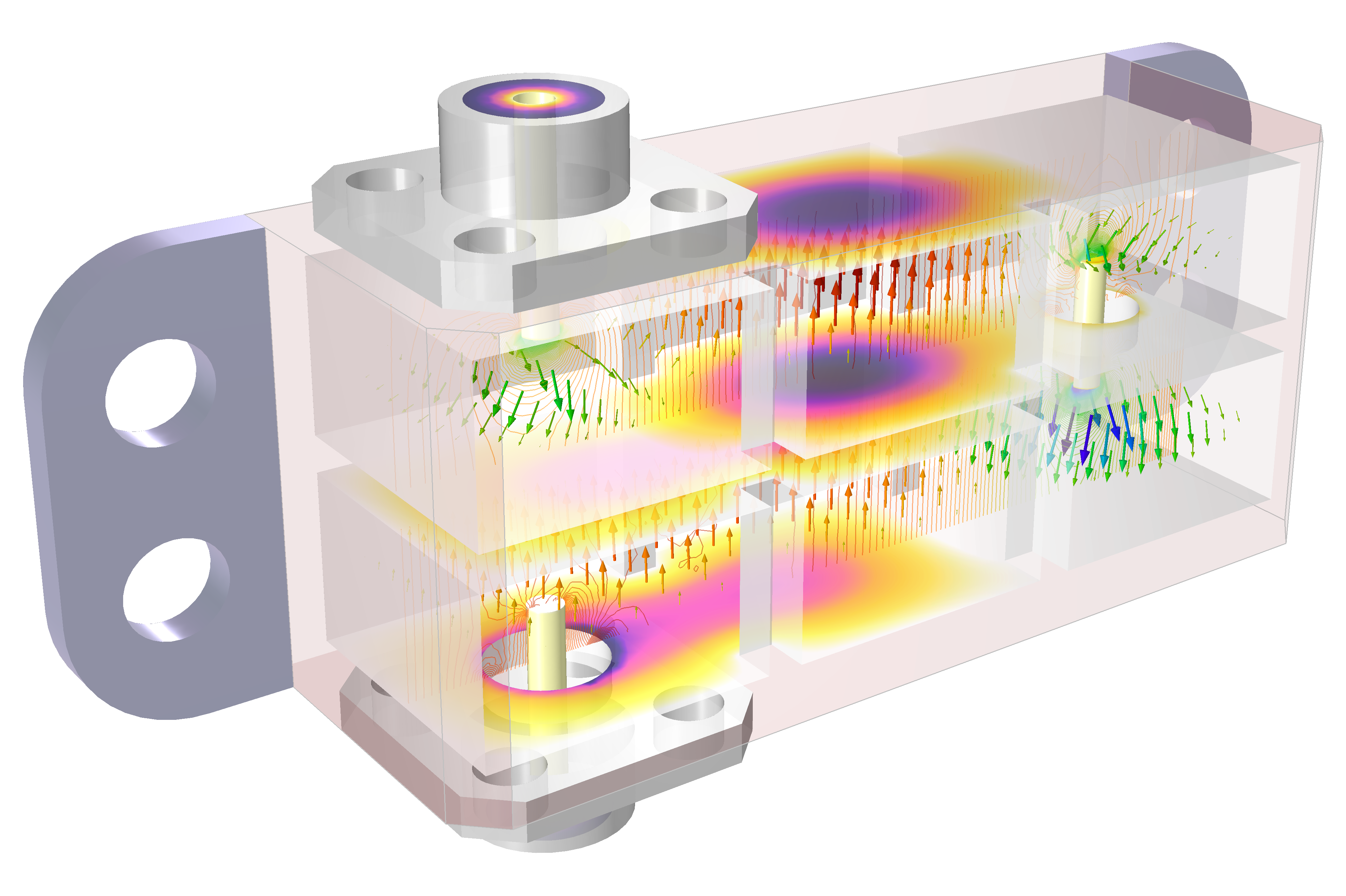 Визуализация сетки. COMSOL multiphysics 5.5. Мультифизического моделирования. СВЧ моделирование. КОМСОЛ.