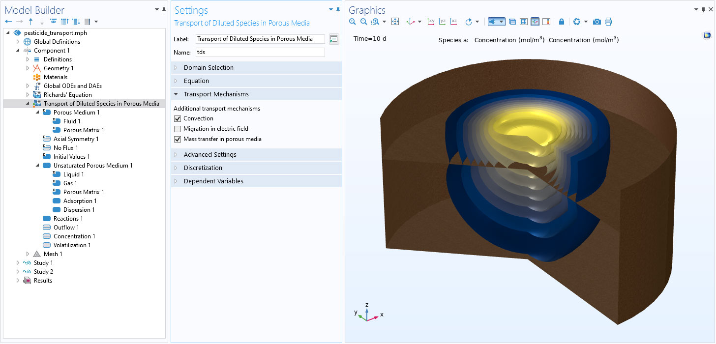 comsol 5.3 多控流