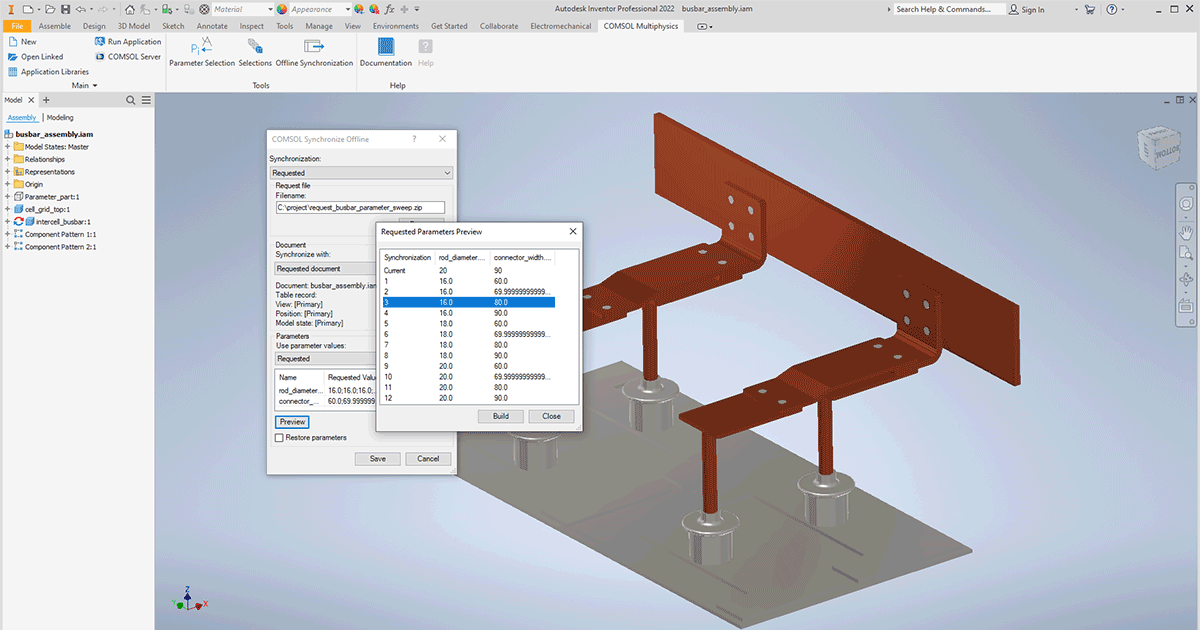 LiveLink For Inventor Updates COMSOL 6 1 Release Highlights   Llinventor Og 