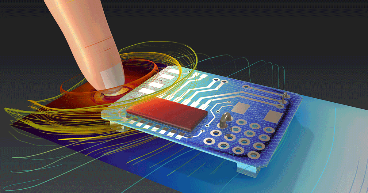 Update module. COMSOL печатная плата. Визуализация плат.