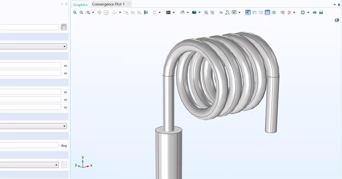 Modeling Resonance and Coupling Between 3D Coils