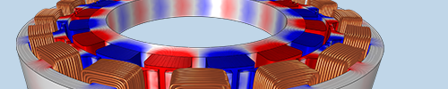 3D model of a PM motor.