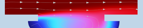 A 2D model of a copper substrate.