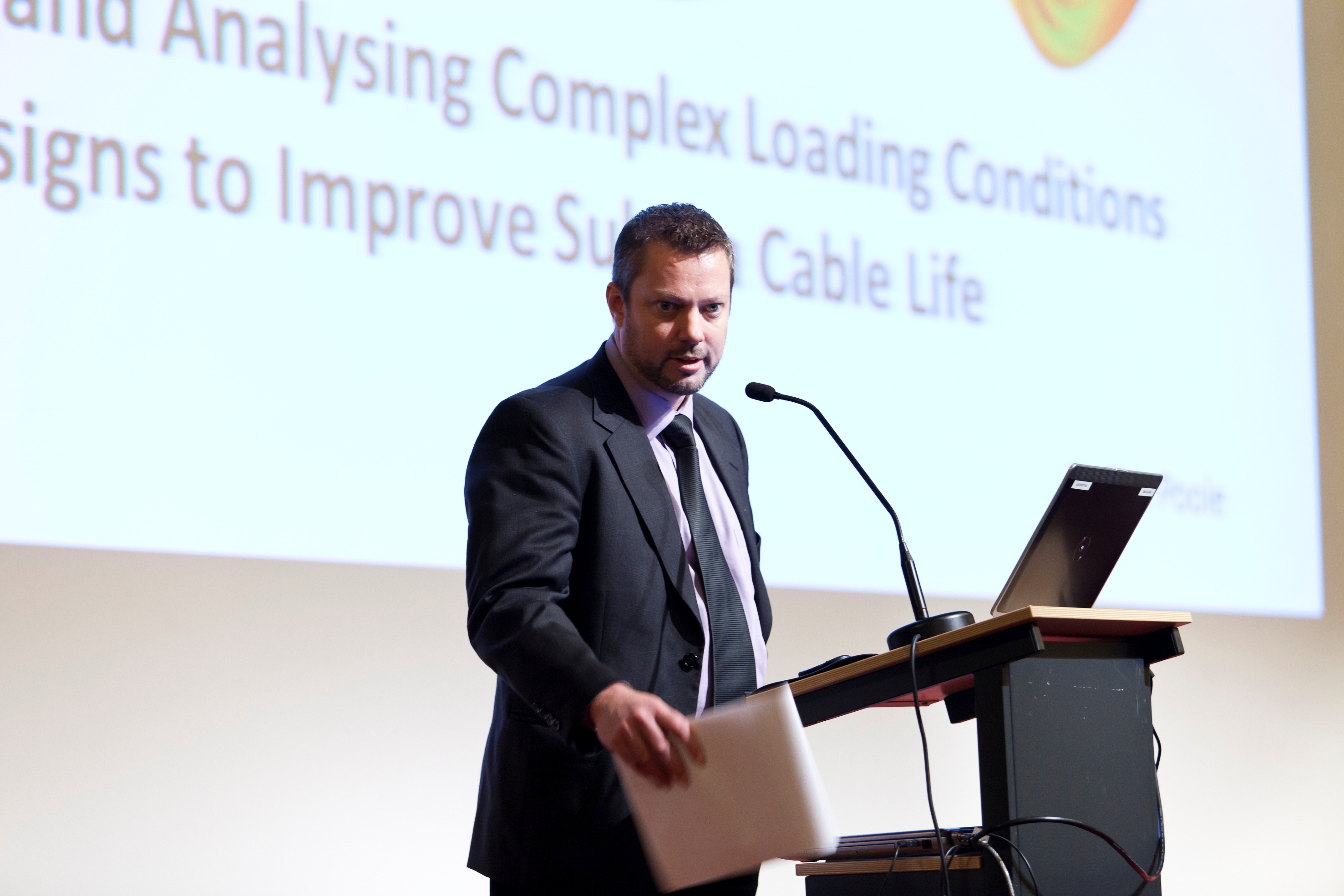 Phil Kinnane at COMSOL Conference Milan 2012