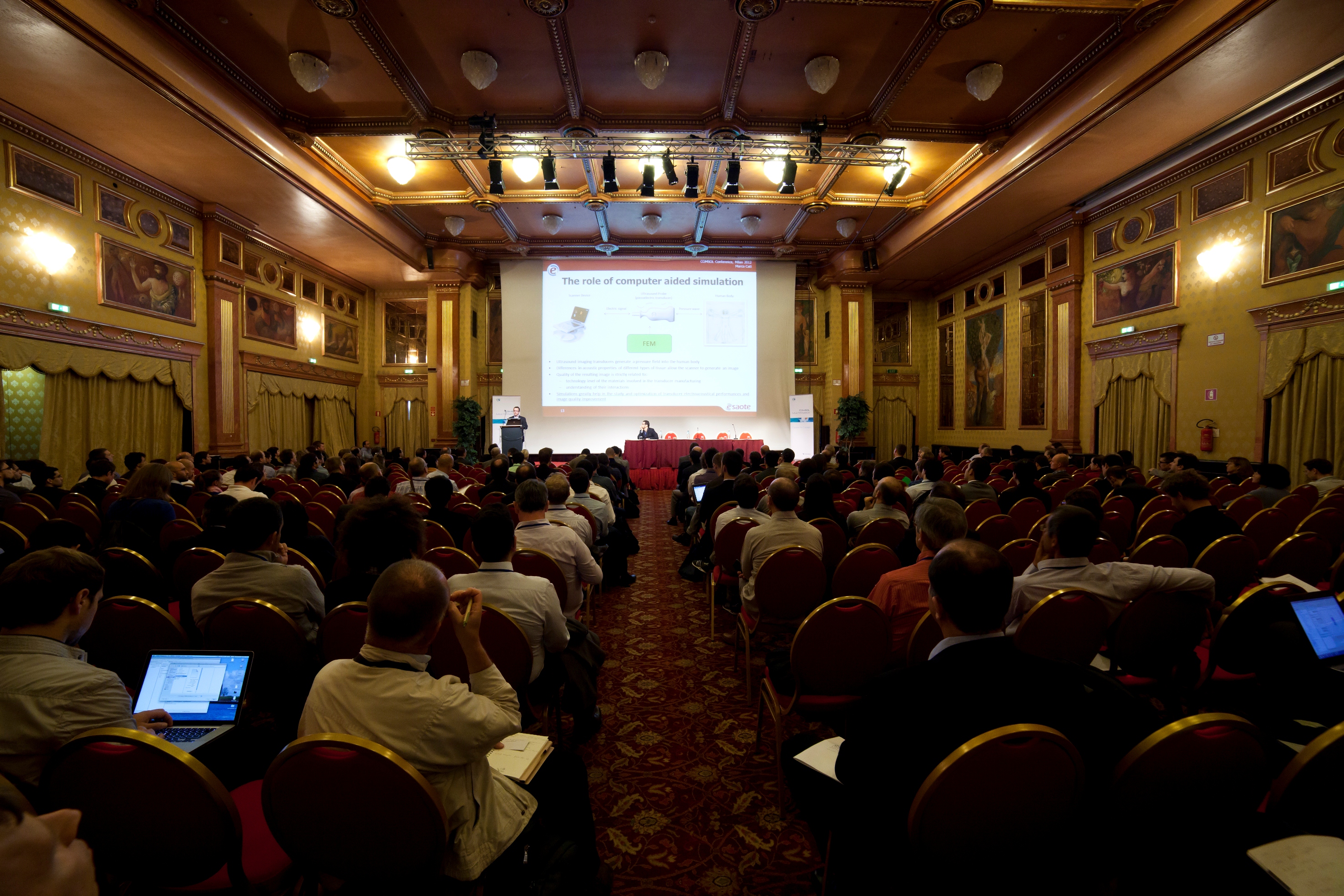 Presentation at European COMSOL Conference 2012