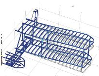 Multiphysics model of the First flyer