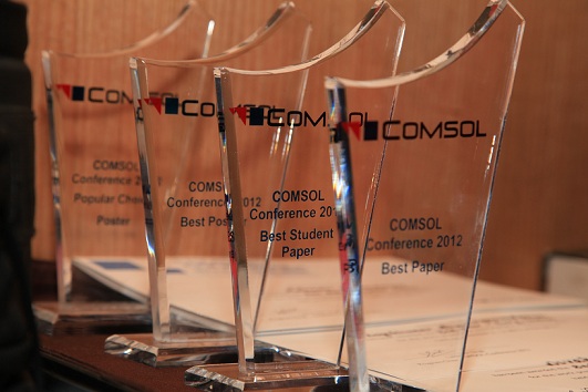 جوایز کنفرانس COMSOL بنگلور 2012