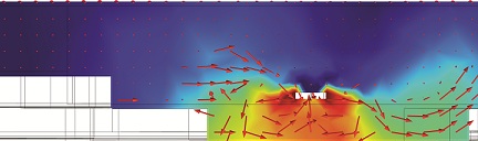 Simulating microbubbles in Sounoseki Dam