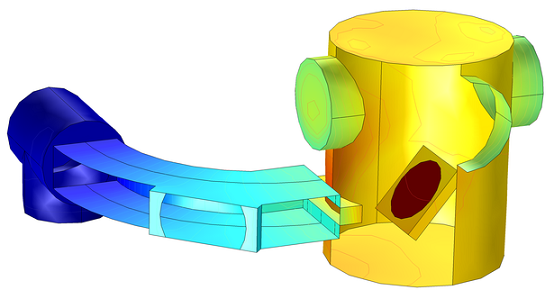 Simulation of a semiconductor ion implanter