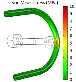 FSI analysis of a 3D peristaltic pump