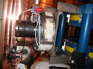 Linac system's side-view