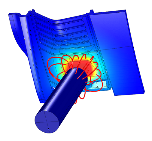 Capacitive sensor system model, a mechatronic simulation