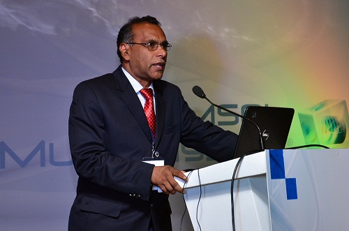 Keynote speaker, K.K. Rajan, Indira Gandhi Center for Atomic Research