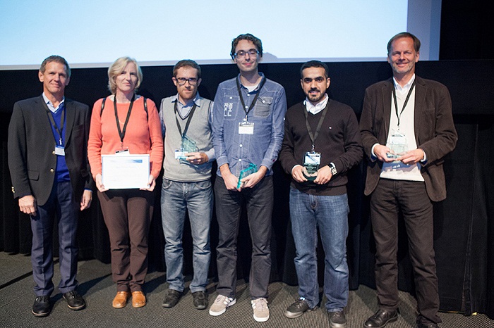 Paper and poster presentation award winners at the COMSOL Conference 2013 Rotterdam