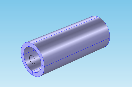 Self-consistent model of an electron beam