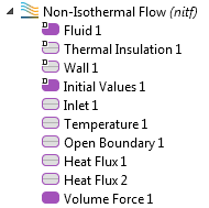 Non-Isothermal Flow interface