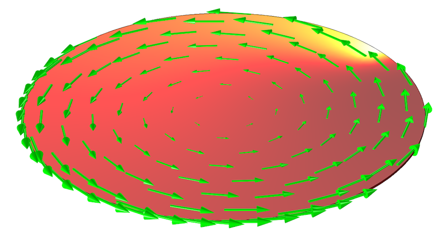 ویفر سیلیکونی مدل سازی شده با COMSOL Multiphysics