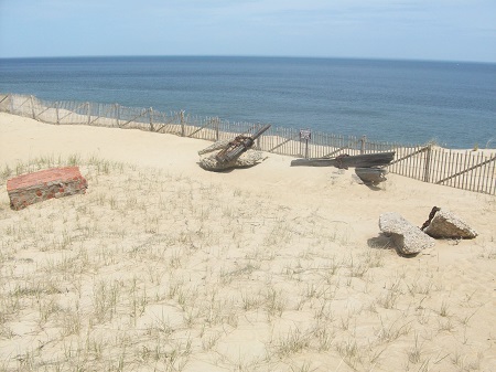 Photograph the remnants of the Marconi Station in South Wellfleet, Massachusetts