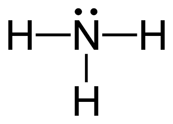 The molecule, ammonia.