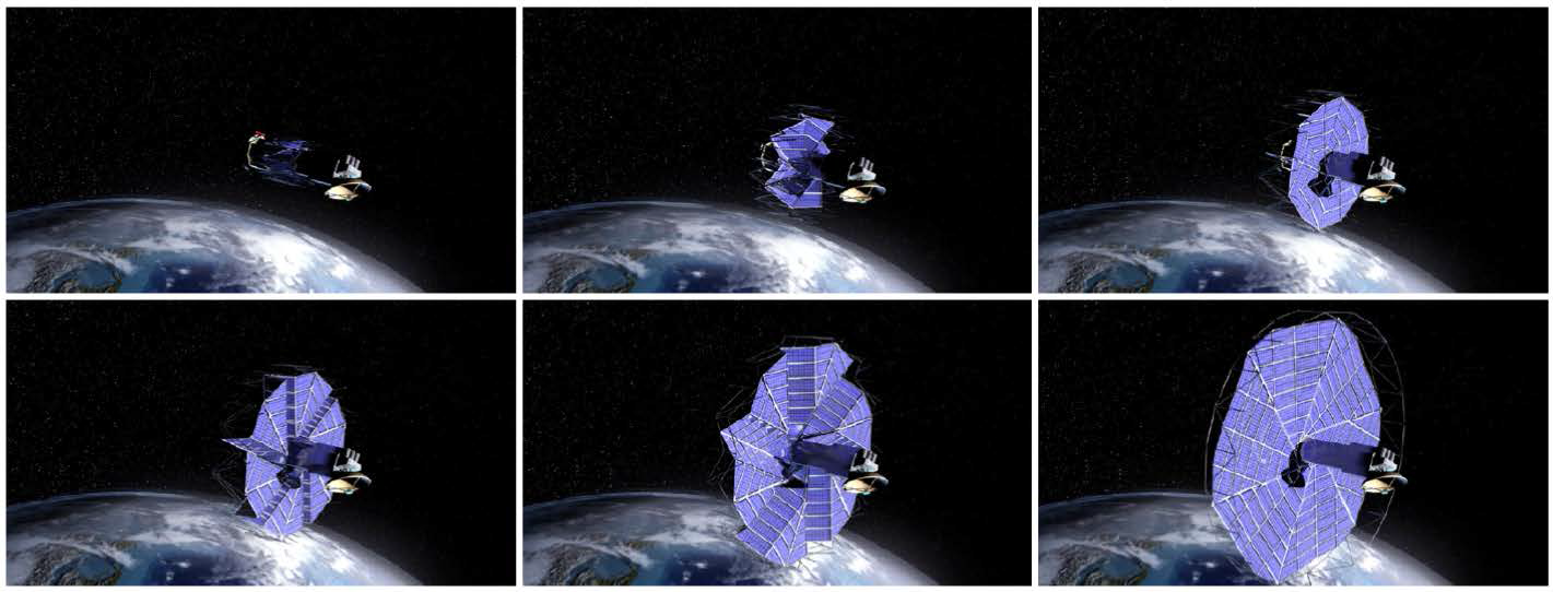 origami principles solve space problem