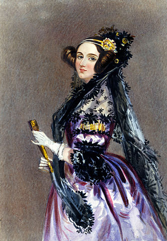 Painting of Ada Lovelace.