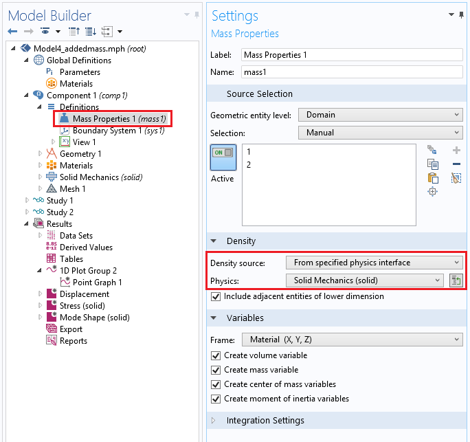 comsol 5.1 summary