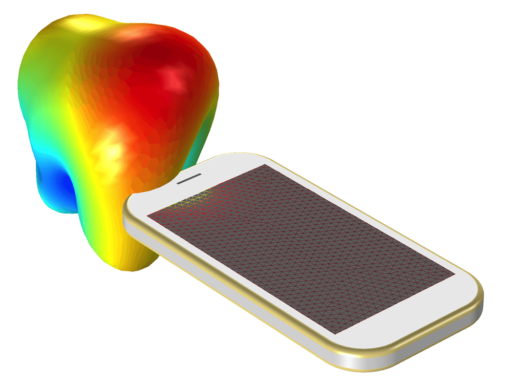 Plotting the far-field radiation pattern of a mobile antenna in 3D to optimize the device for 5G and the Internet of Things.