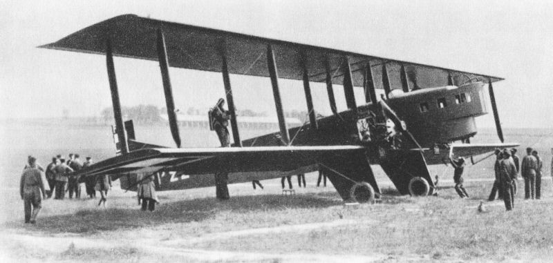 An image of a propeller airplane.