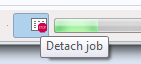 Detach job option.