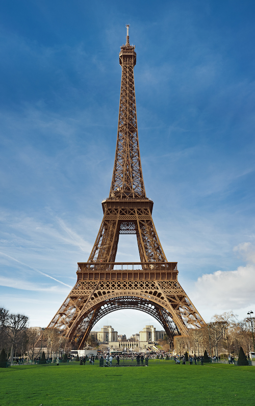 A photo of the Eiffel Tower.