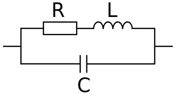 An image showing the layout of a circuit that is equivalent to an inductor.
